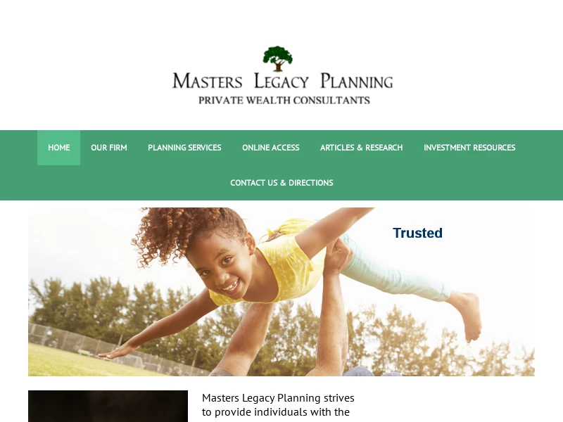 Masters Legacy Planning, Inc. - Home