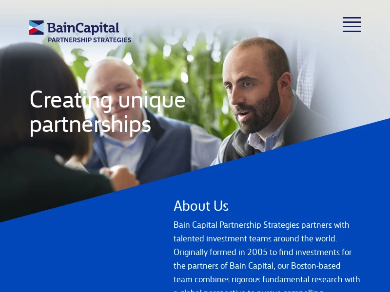 Bain Capital Partnership Strategies