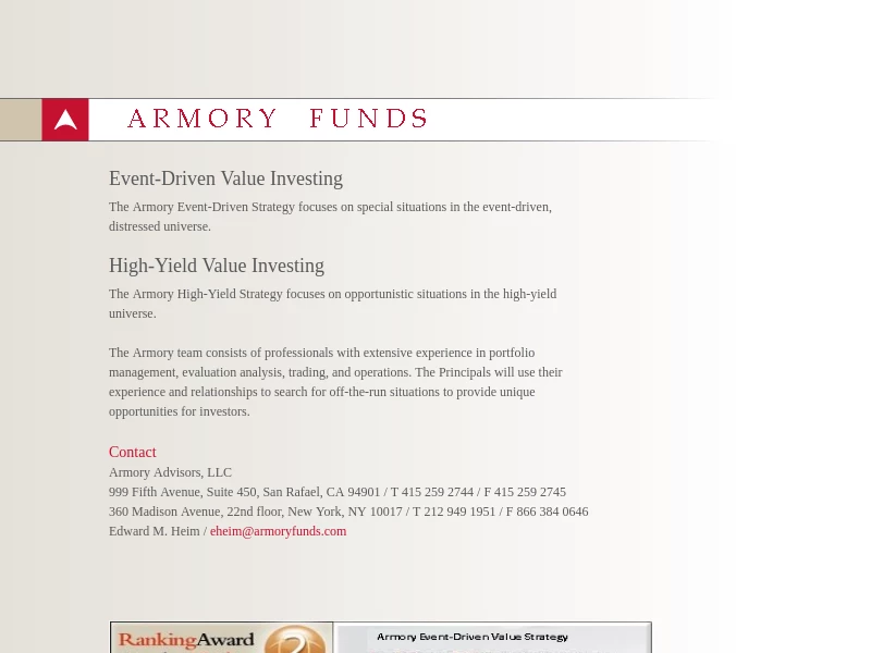 The Armory Fund