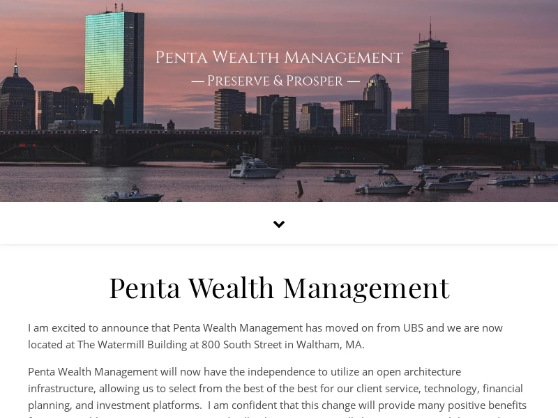 Penta Wealth Management | Wealth Management | Boston