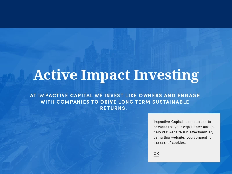 Impactive Capital | Activist Investment Management