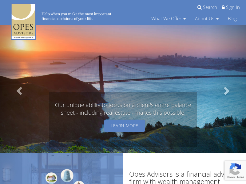 Opes Wealth | Wealth Management Services | Home Page