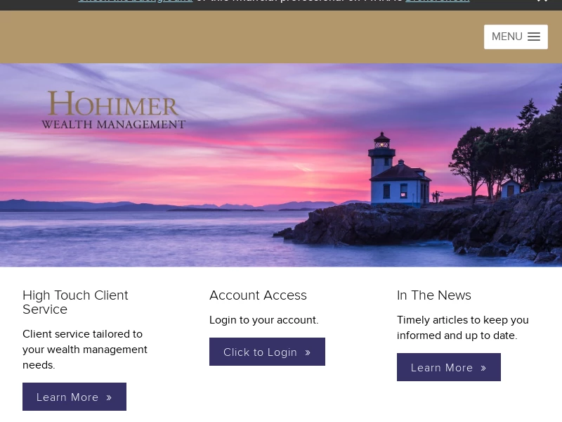 Home | Hohimer Wealth Management