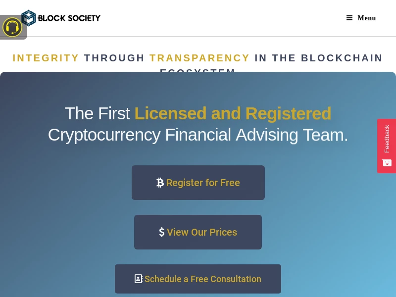 Block Society – Integrity Through Transparency In The Blockchain Ecosystem