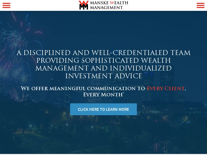 Manske Wealth Management - Manske Wealth Management