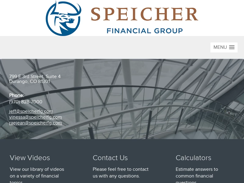 Home | Speicher Financial Group