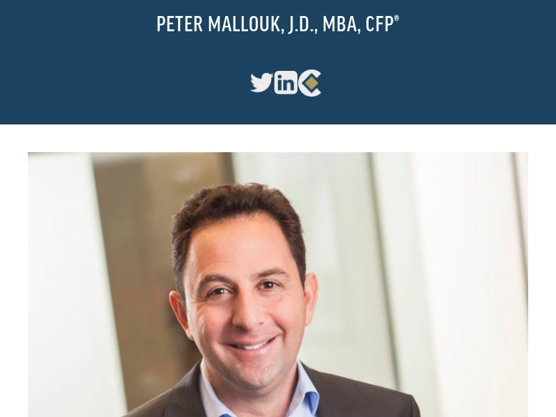 Peter Mallouk - President & CEO - Creative Planning
