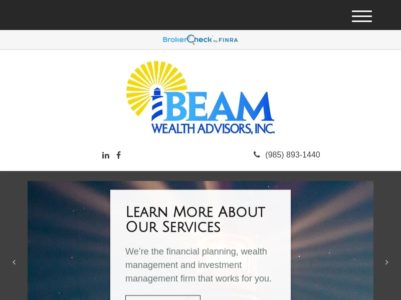 Home | BEAM Wealth Advisors, Inc.