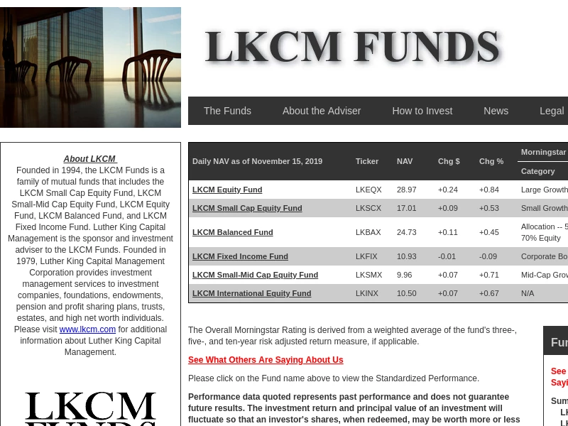 LKCM Funds