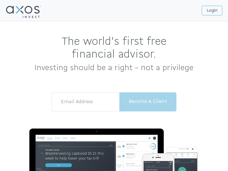 Free Asset Management | Free Financial Advisor | Axos Invest