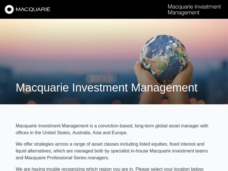Macquarie Asset Management