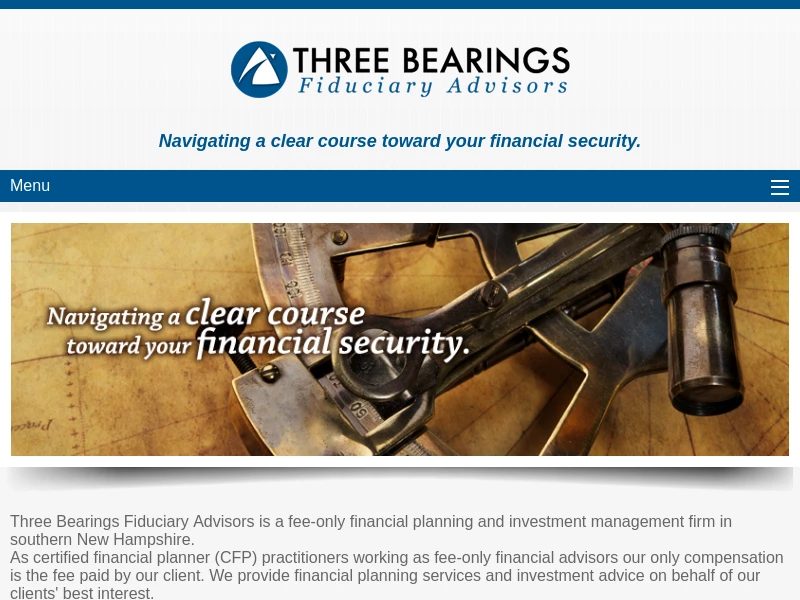 Fee-Only Financial Planning and Investment Management - NH, ME, MA