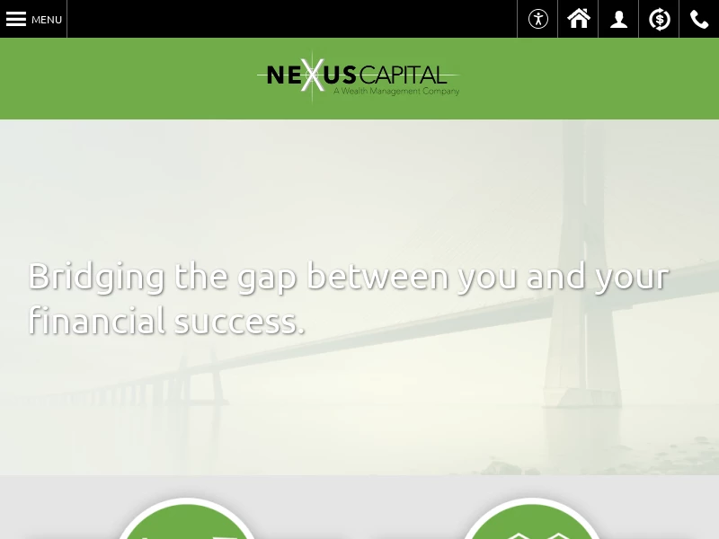Bridging the gap between you and your financial success.
