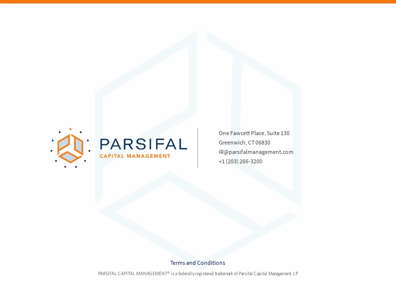 Parsifal Capital Management – Parsifal Capital Management
