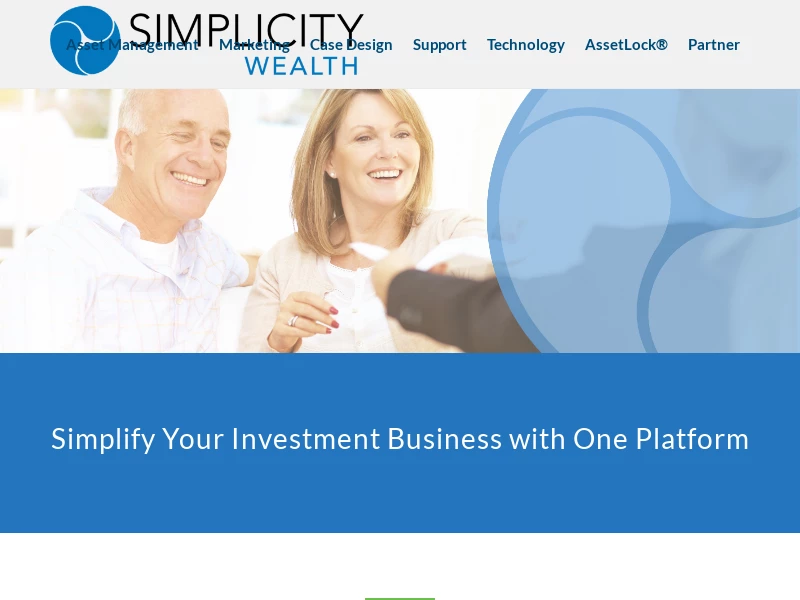 Simplicity Wealth – Simplify your investment business with one platform
