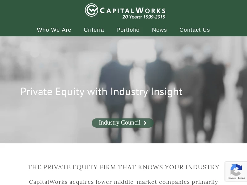 CW Industrial Partners - Private equity Firm