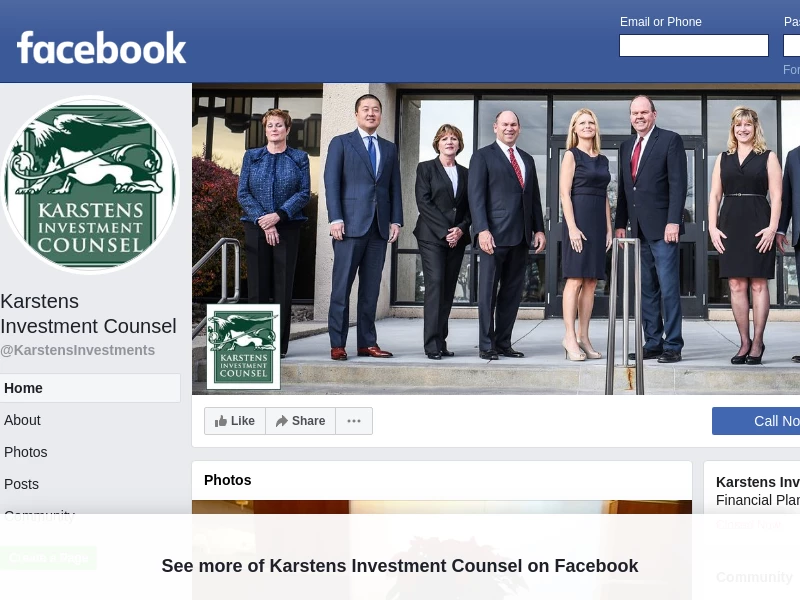 Karstens Investment Counsel - Home | Facebook