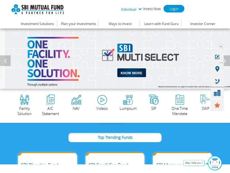 Mutual Fund India - SBI Mutual Fund, Mutual Fund Investment Company