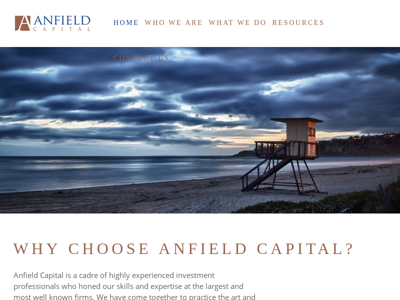 Anfield Capital Management| Experienced investment professionals