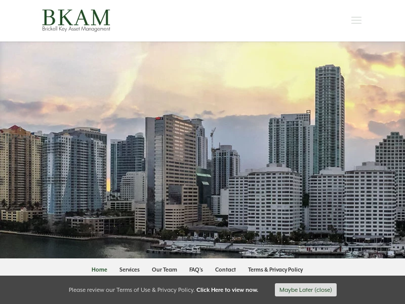 About BKAM | Brickell Key Asset Management