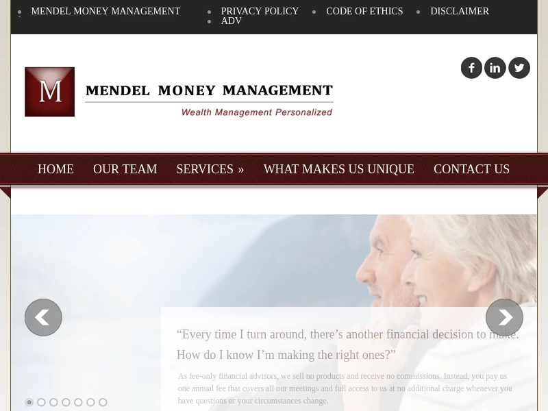Home - Mendel Money Management