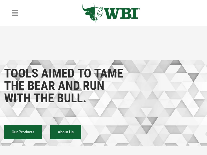 WBI ETFs | Tame the Bear. Run With the Bull.