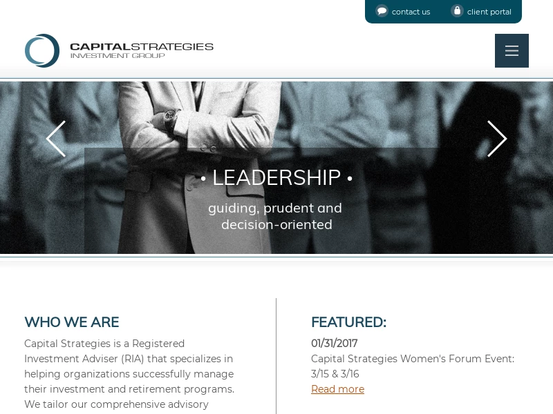 Registered Investment & Private Wealth Advisors | CAP STRAT