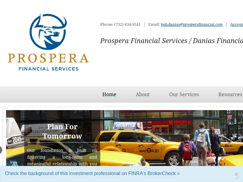 Home | Danias Financial Mgmt., LLC DBA Prospera Financial Svcs.