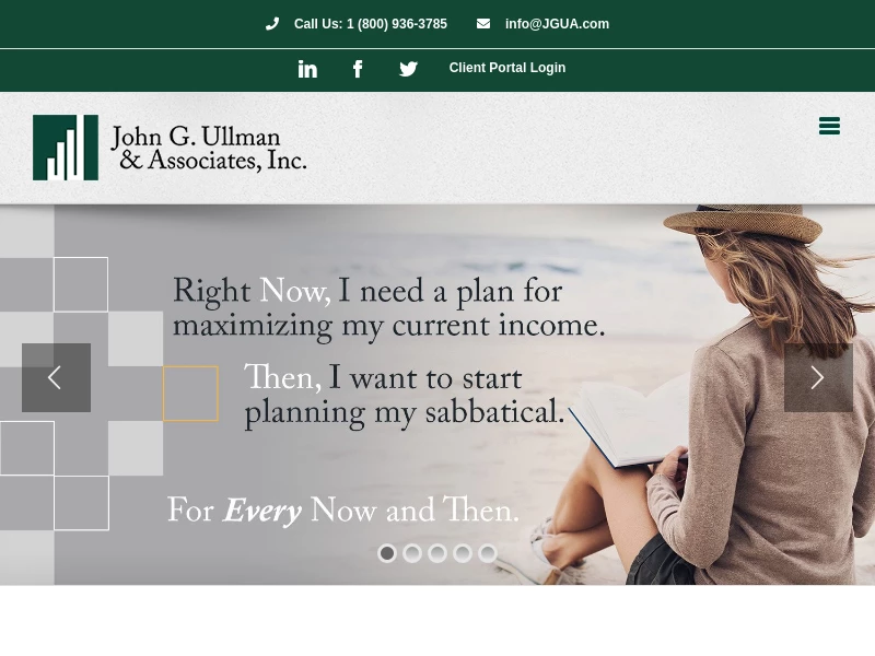 Comprehensive Financial Services I John G. Ullman & Associates