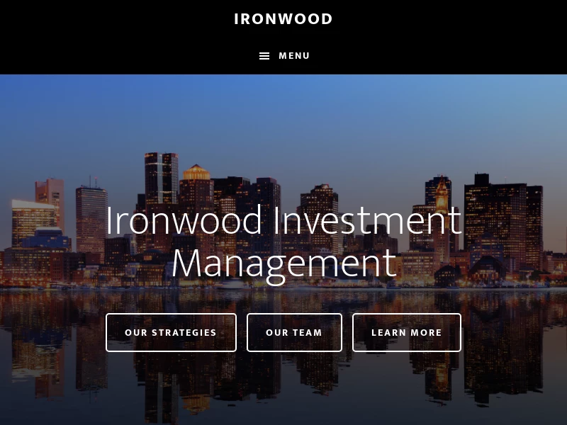 Ironwood – Investment Management