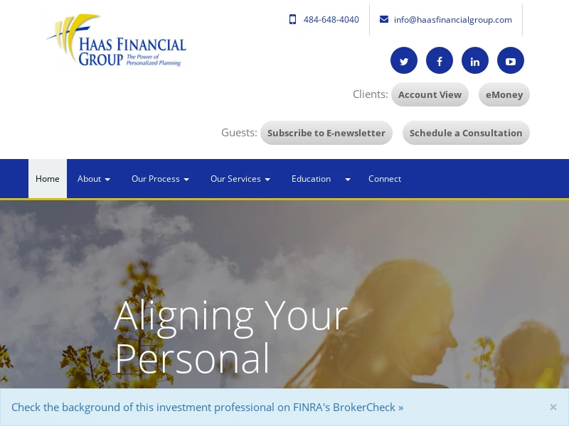 Investment & Wealth Planning Services | HAAS Financial Group PA