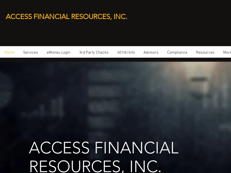 Home | Access Financial Resources, Inc.