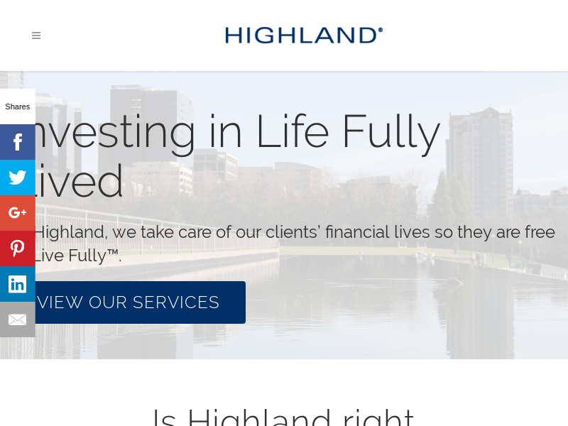 Highland Private | Live Life Fully.