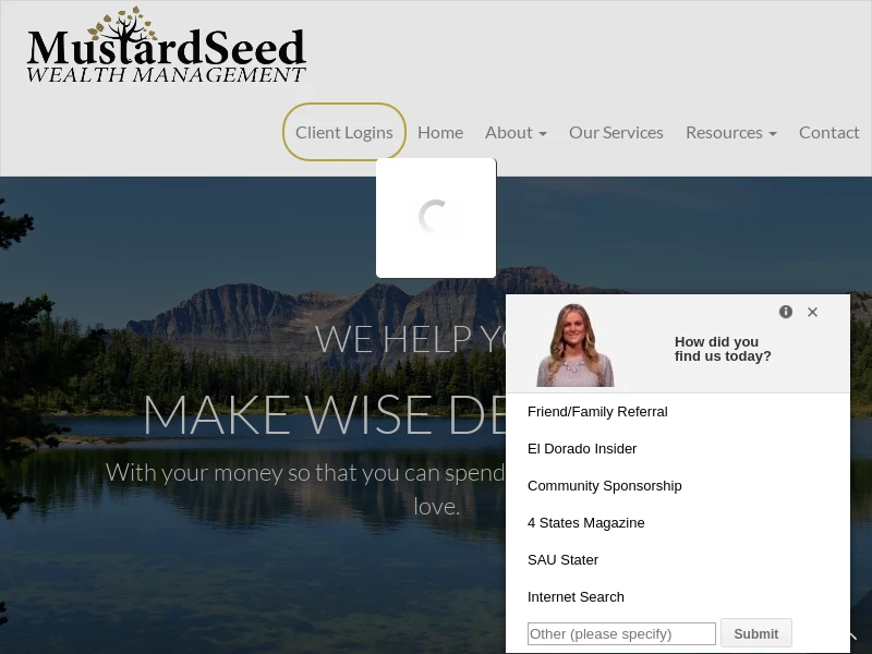 Home | Mustard Seed Wealth Management