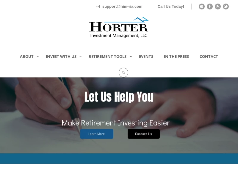 Cincinnati Registered Investment Advisors - Horter Investment