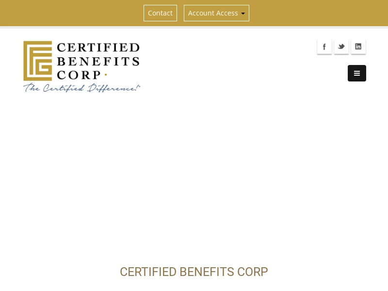 Certified Benefits Corp | 401k company in Orlando, 401k Administrators