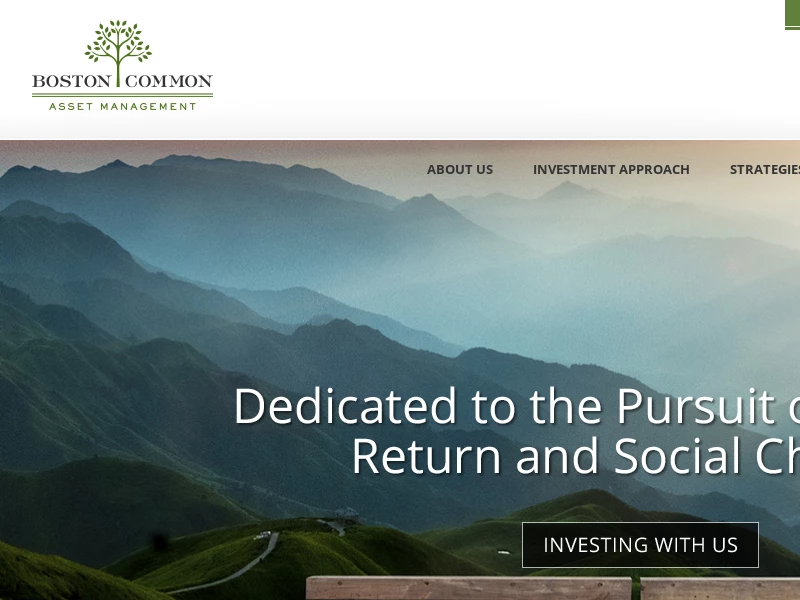 ESG Investment Firm | Boston Common Asset Management