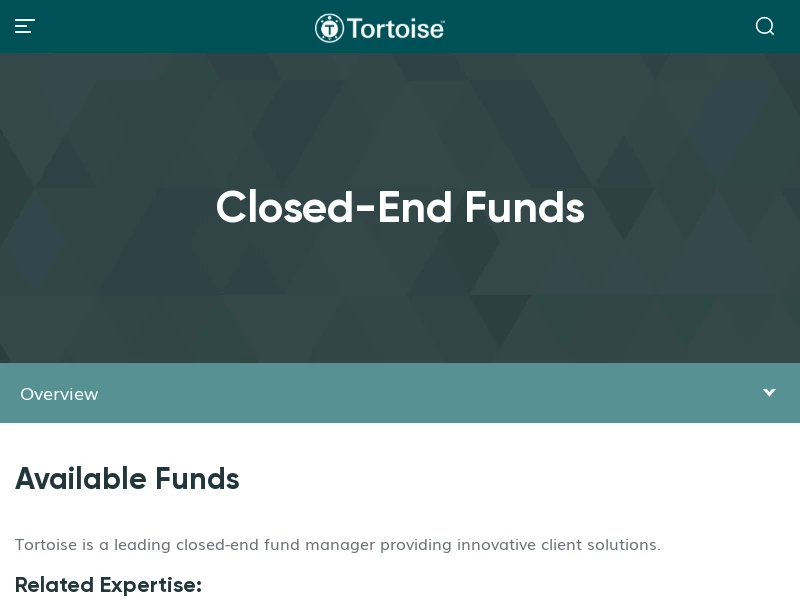 TortoiseEcofin Closed-End Funds