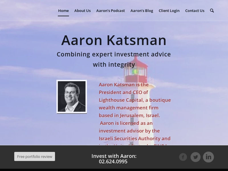 Aaron Katsman | Lighthouse Capital