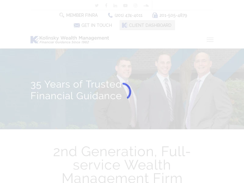 Wealth Management Firm: Bergen, Orange & Rockland County NJ & NY