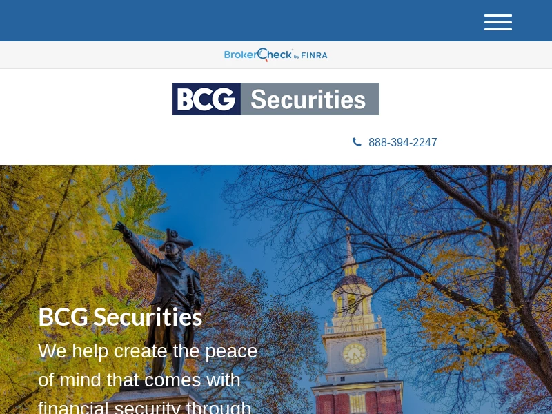 Home | BCG Securities, Inc