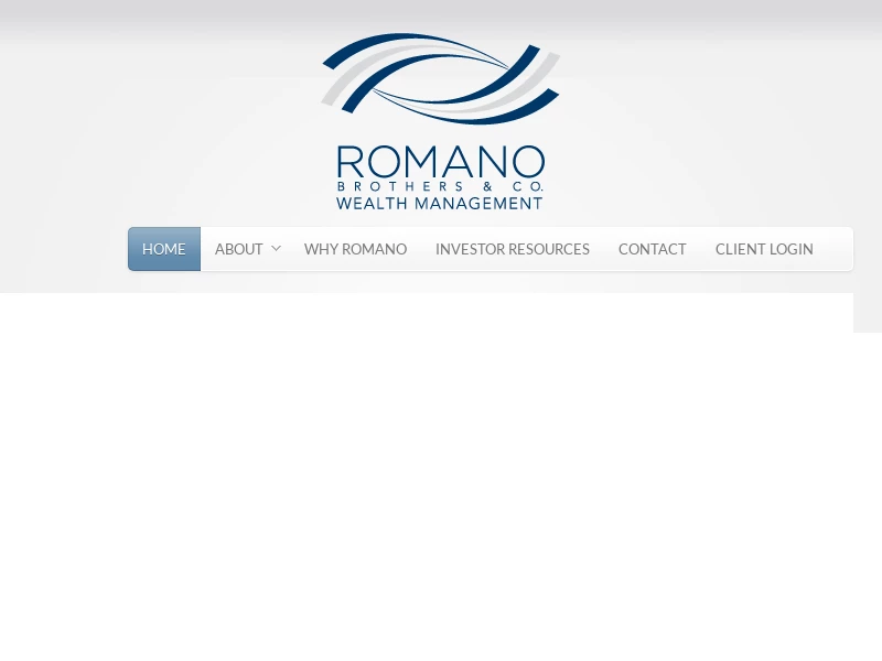 Romano Wealth Management – Financial Investment Services
