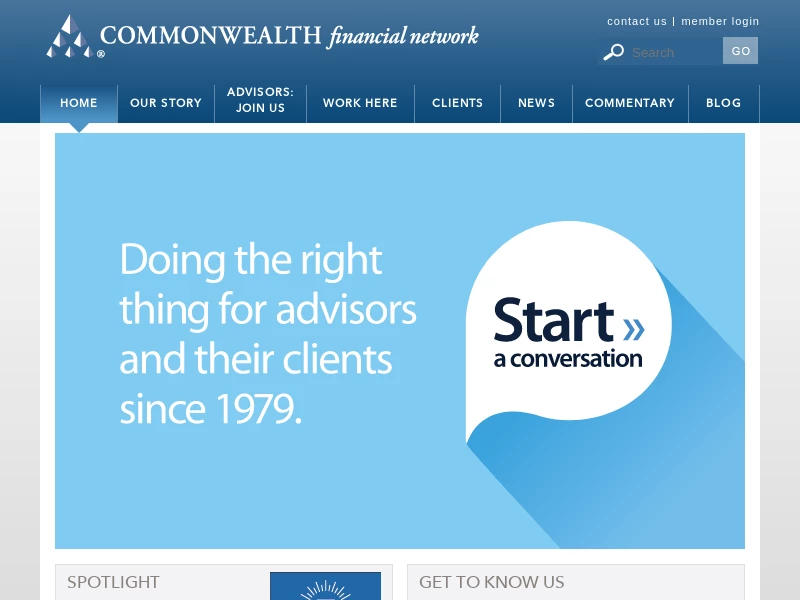 Commonwealth Financial Network® | Top RIA–Independent Broker/Dealer.