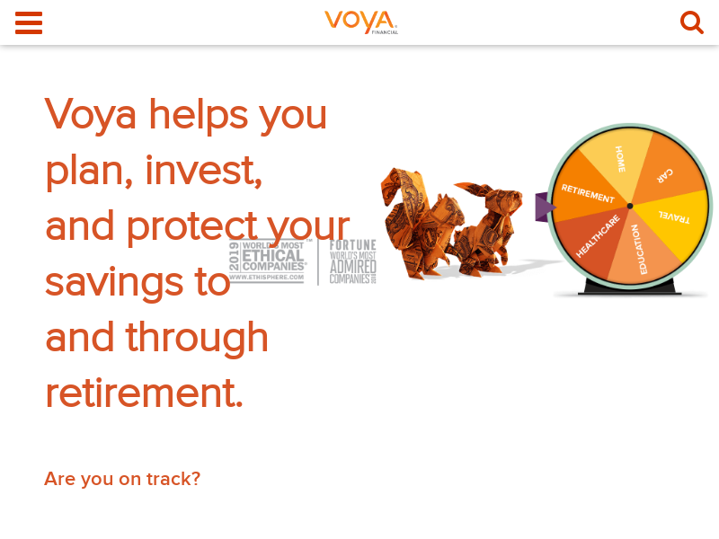 Plan, Invest, Protect | Voya Financial