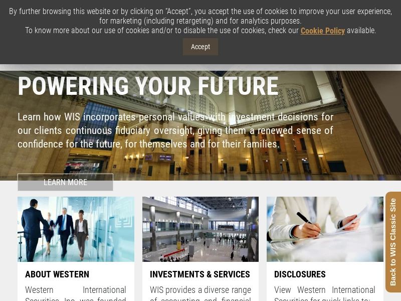 WIS – Financial Solutions Platform