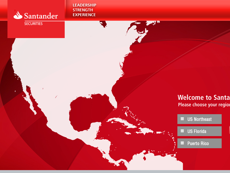 Welcome to Santander Securities