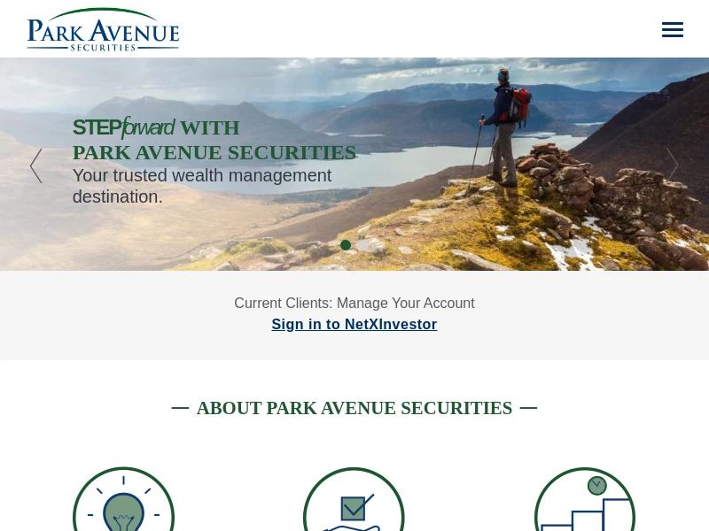 Home page | Park Avenue Securities