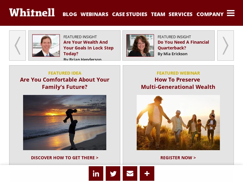Whitnell Family Office - Rockefeller Capital Management