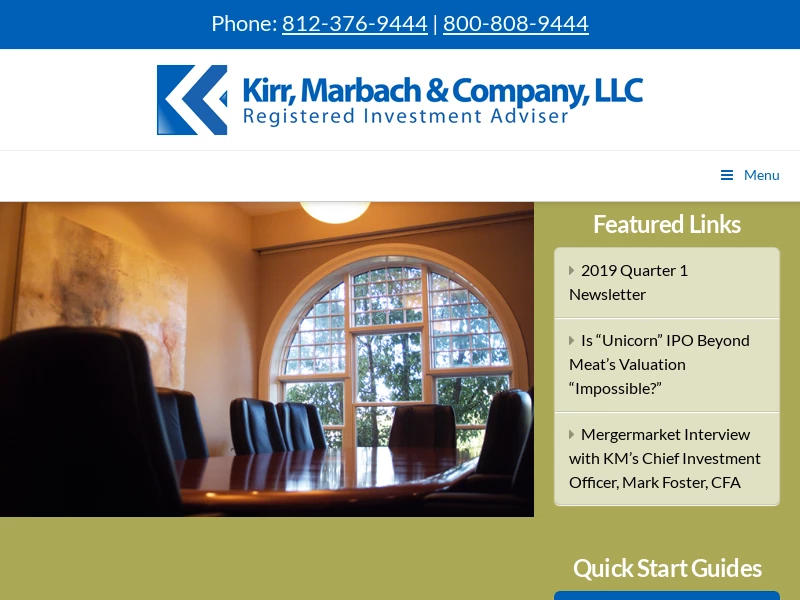 Home - Kirr, Marbach & Company