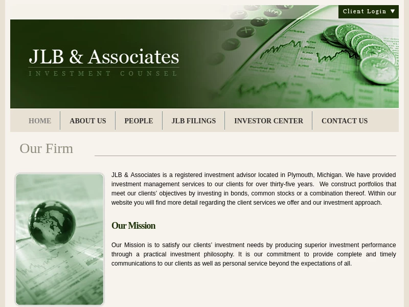 Advisor - JLB & Associates Inc Investment Counseling